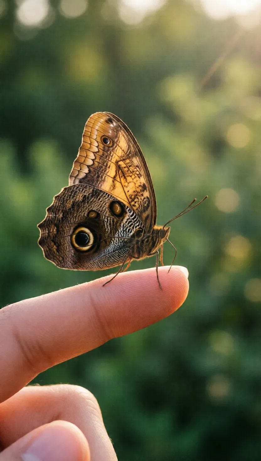 Butterflies taste with their feet