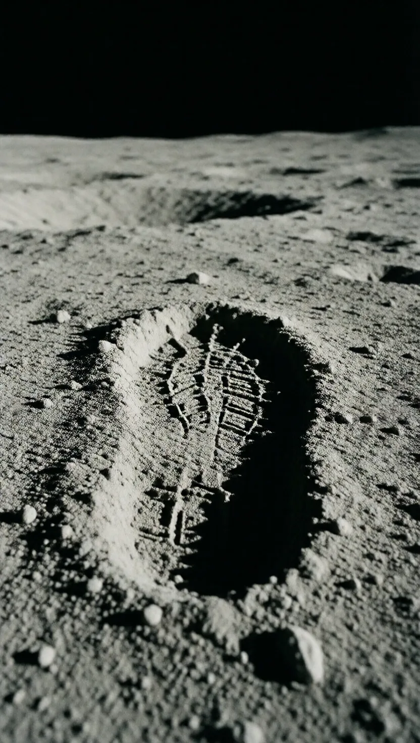 The footprints on the Moon may last millions of years