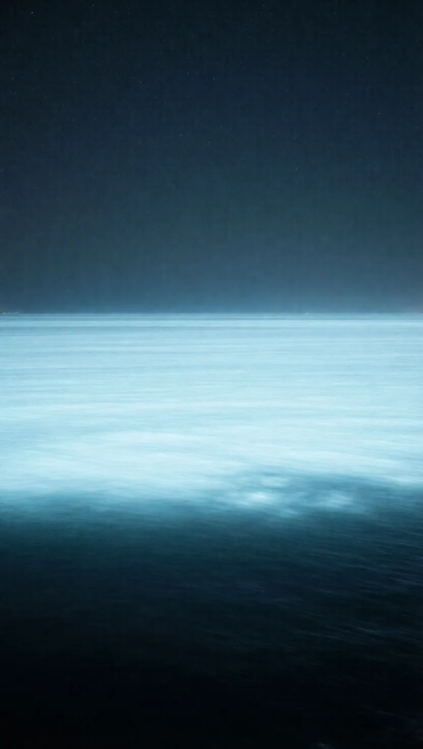Sometimes the sea glows milky white for weeks