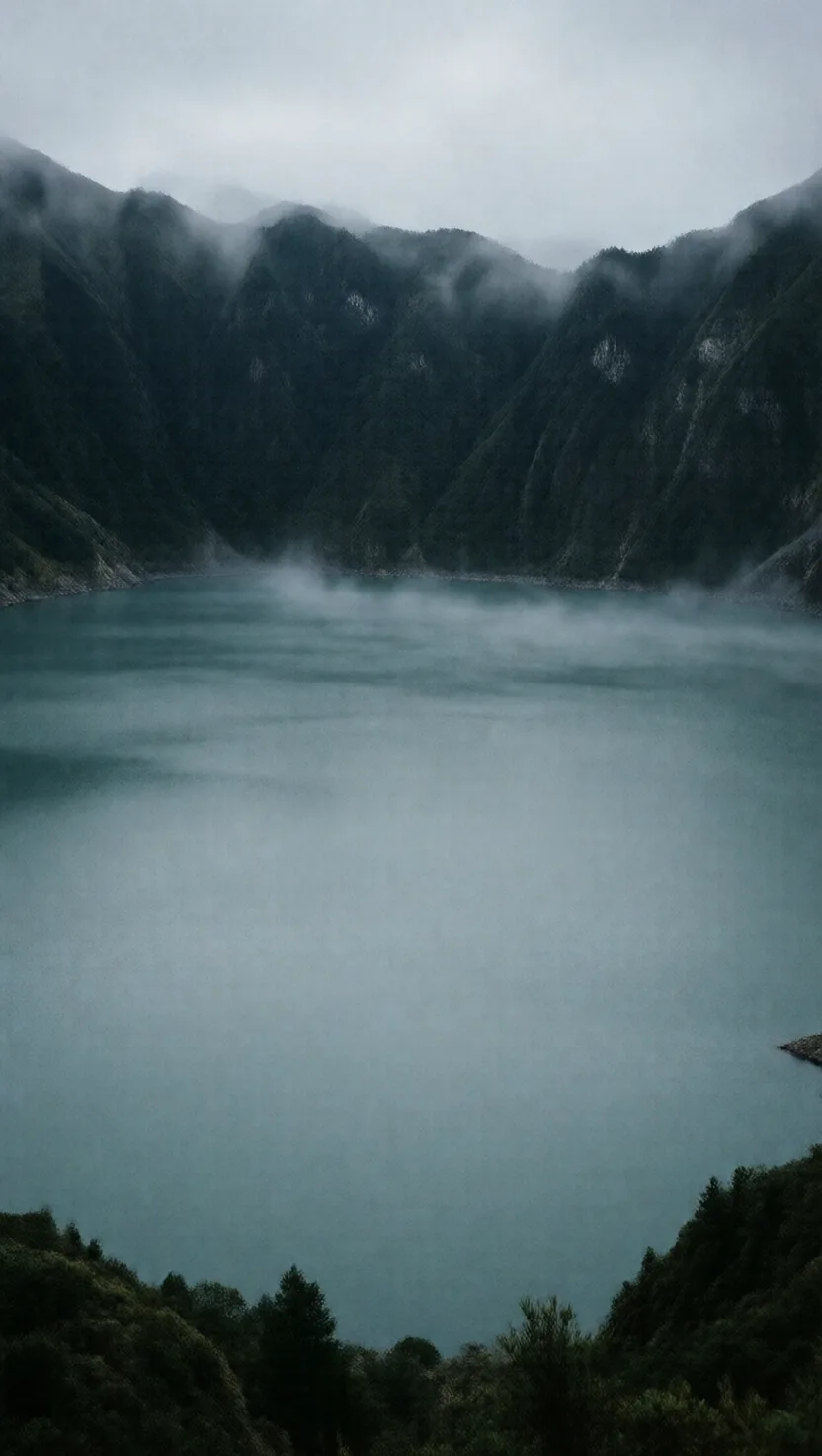 A calm lake suffocated 1,700 people in one night