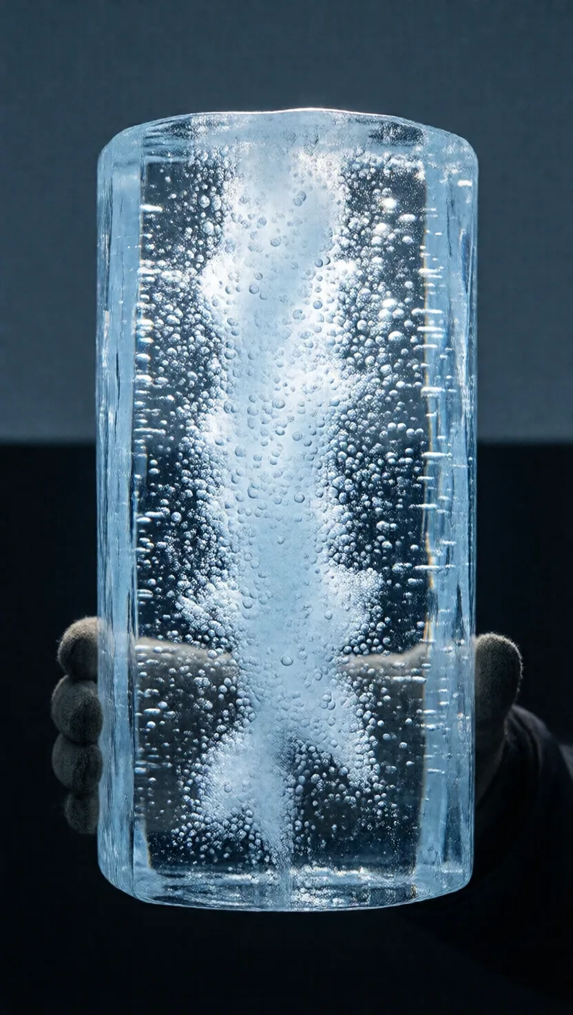 この氷が閉じ込めた、六百万年前の空気