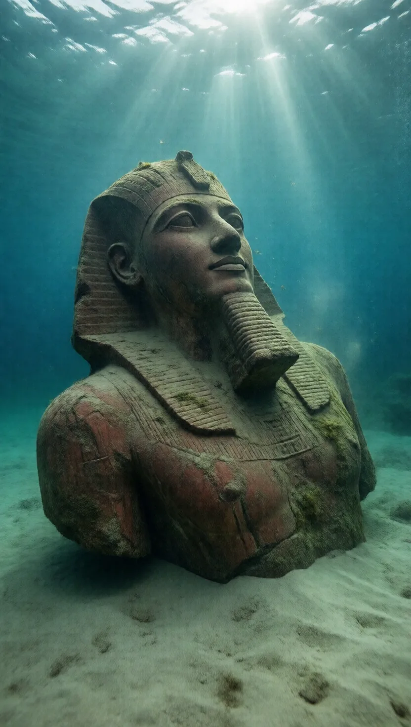 Eight things from ancient Egypt and lost cities. 8 cards.