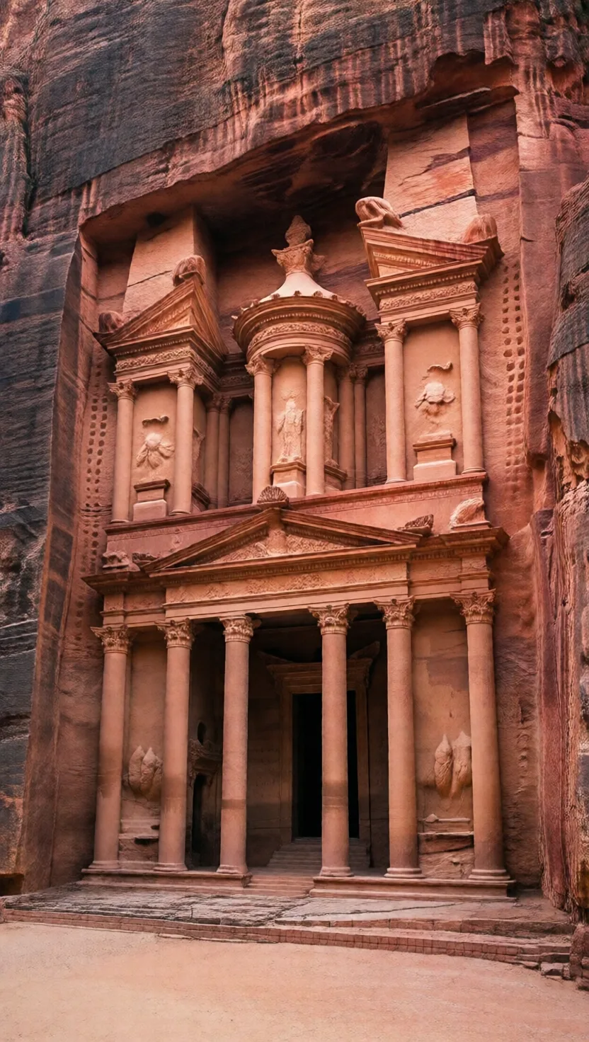A desert city carved into rock never ran out of water