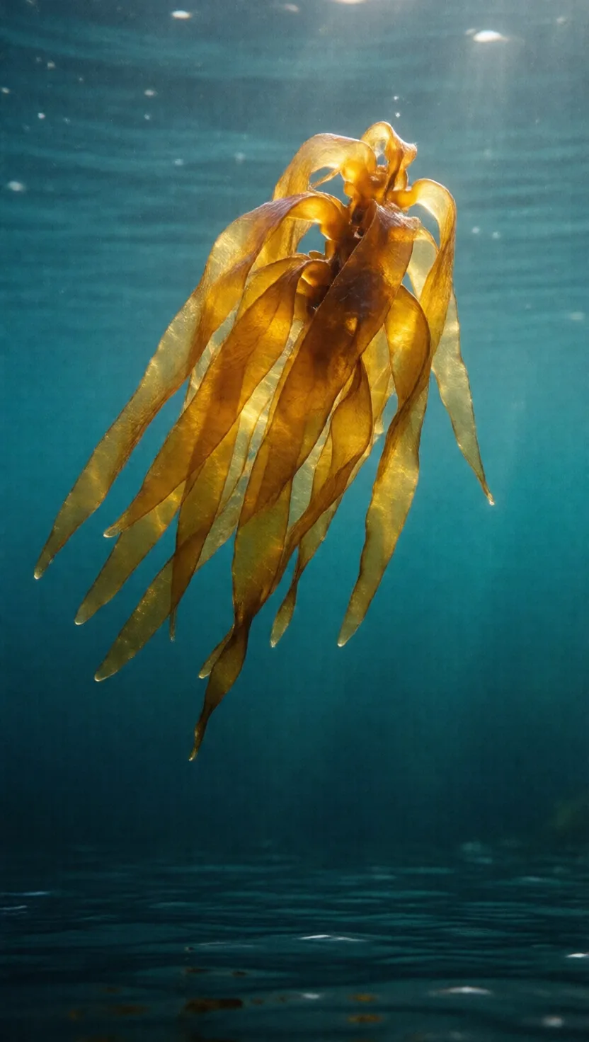 The gas in a kelp float is partly toxic carbon monoxide
