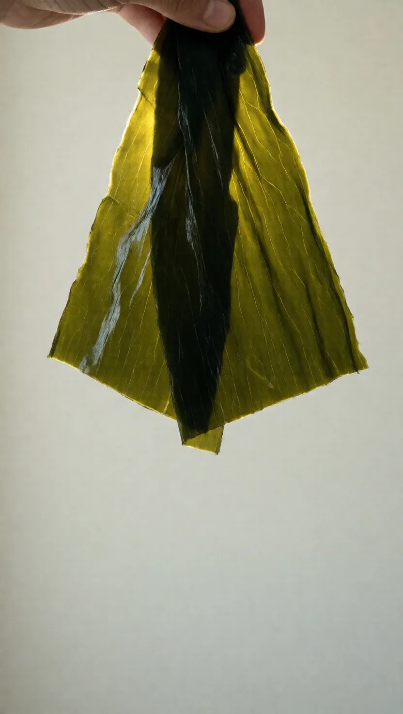 That sushi wrapper is algae just one cell thick