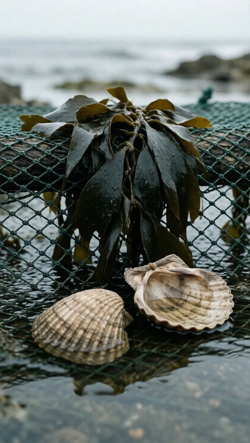 Seaweed farming was saved by a life hidden in shells