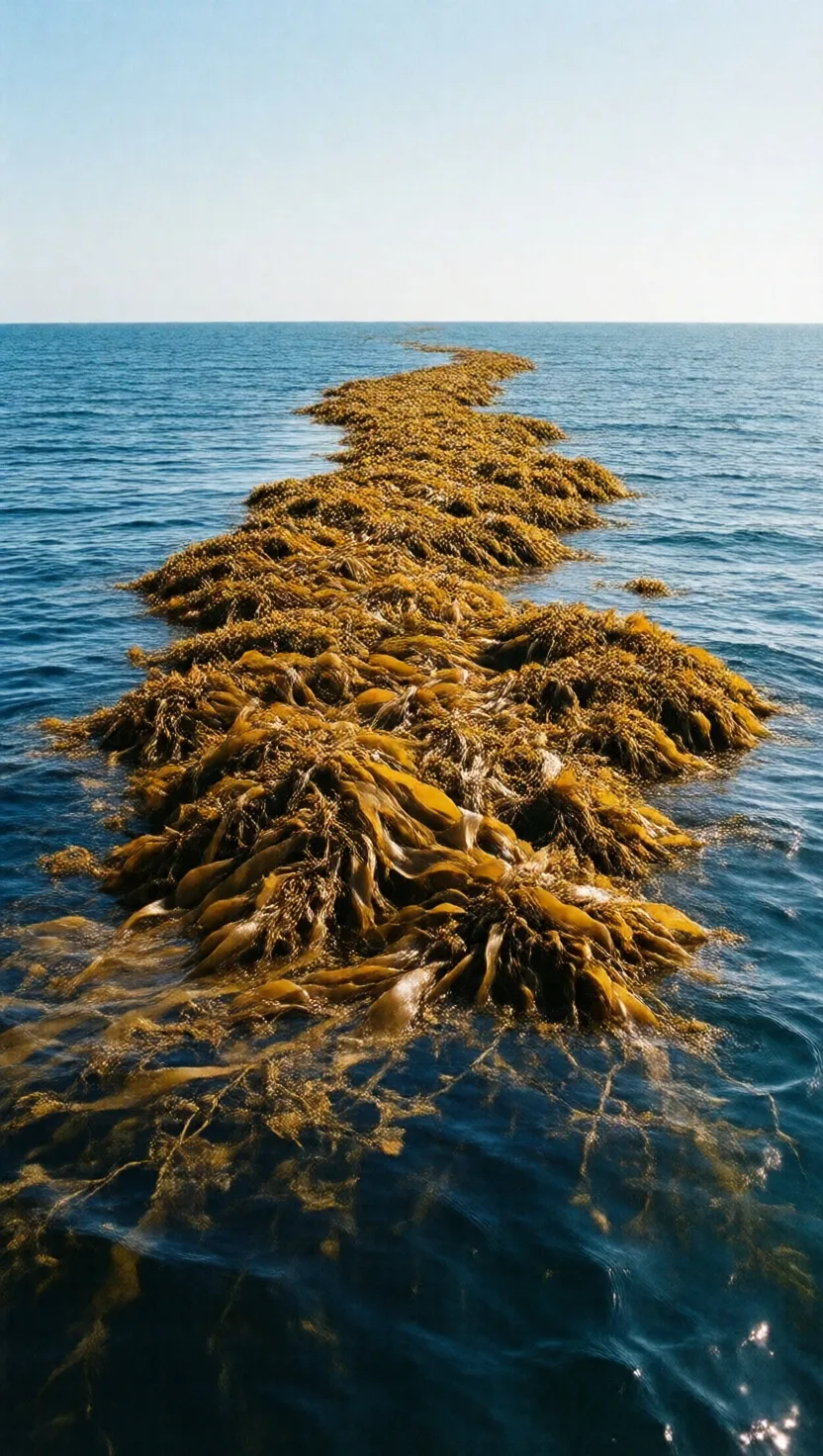 The biggest seaweed bloom ever spanned an ocean