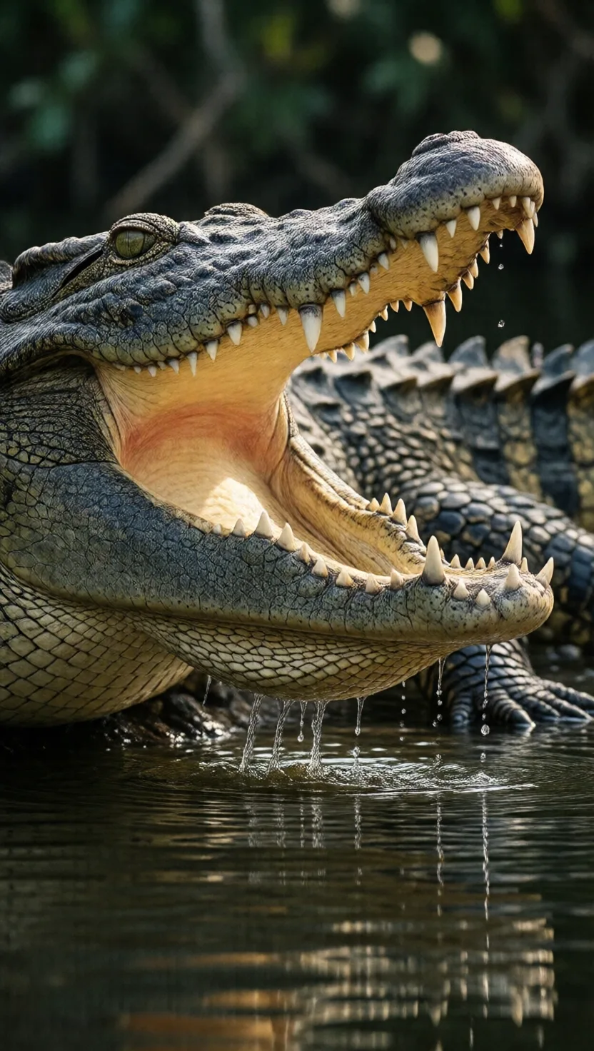 Eight things crocodiles and alligators do that defy their reputation. 8 cards.