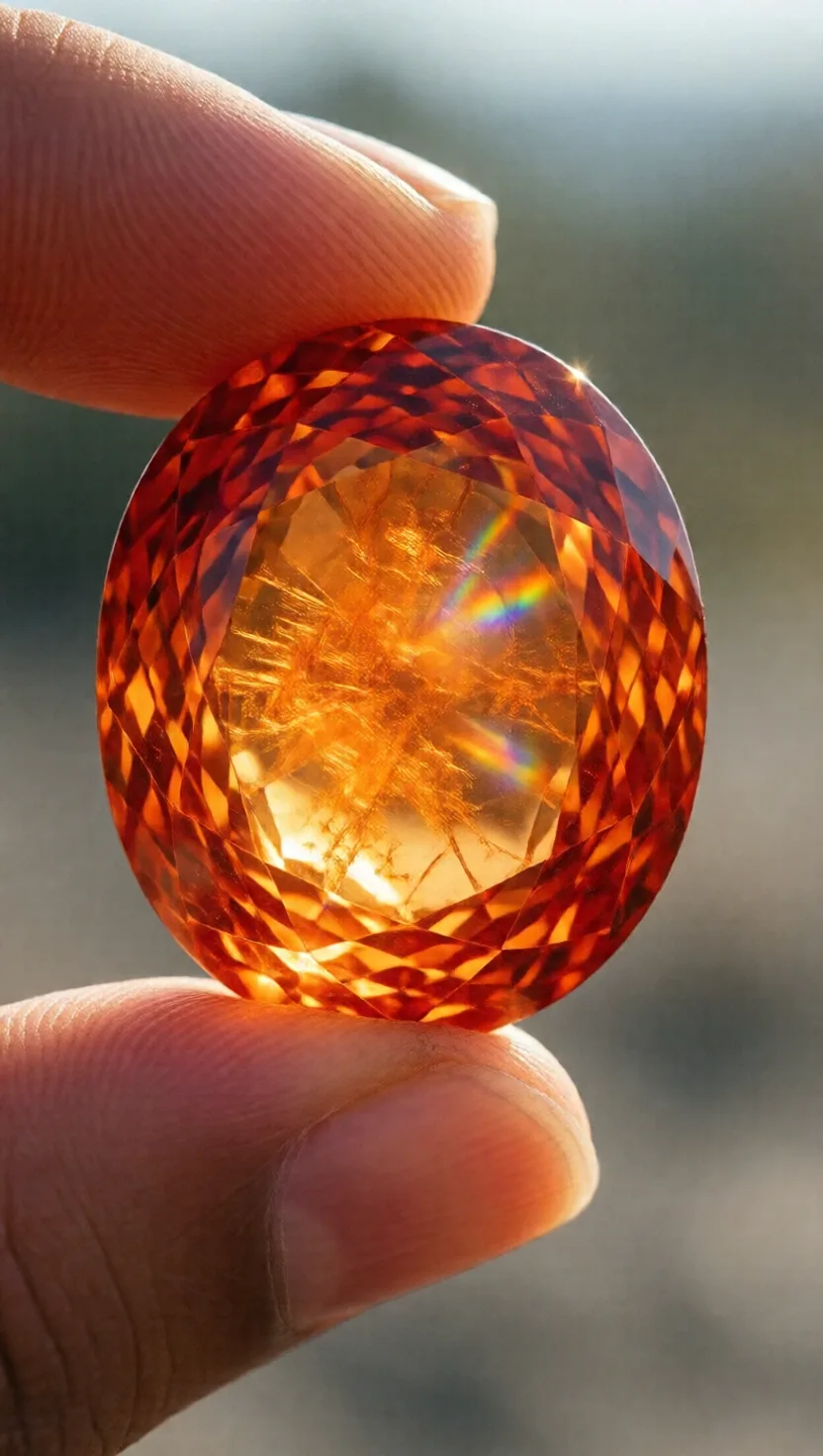 Fire opal's glow isn't play-of-color at all