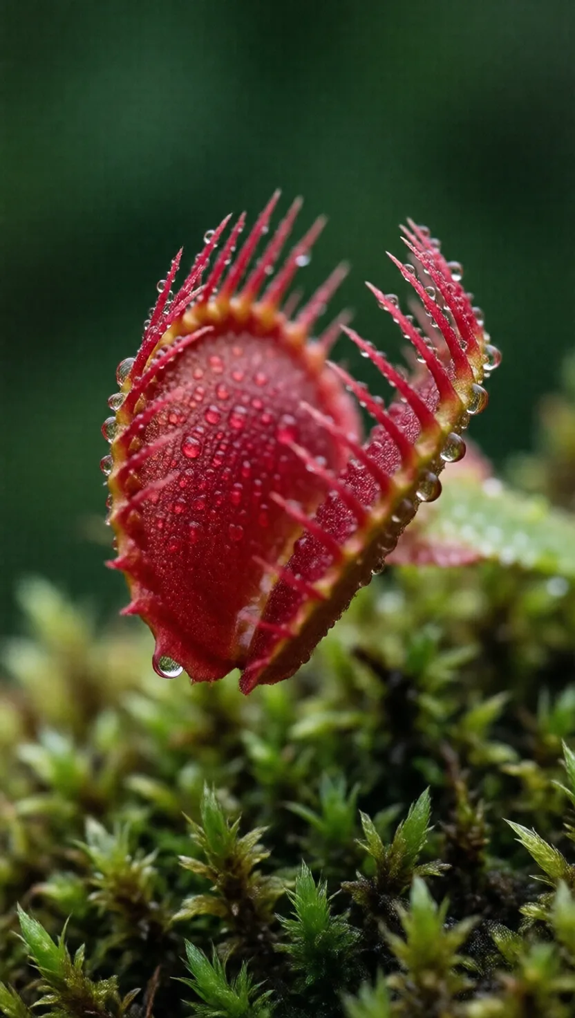 The flytrap counts before it bites