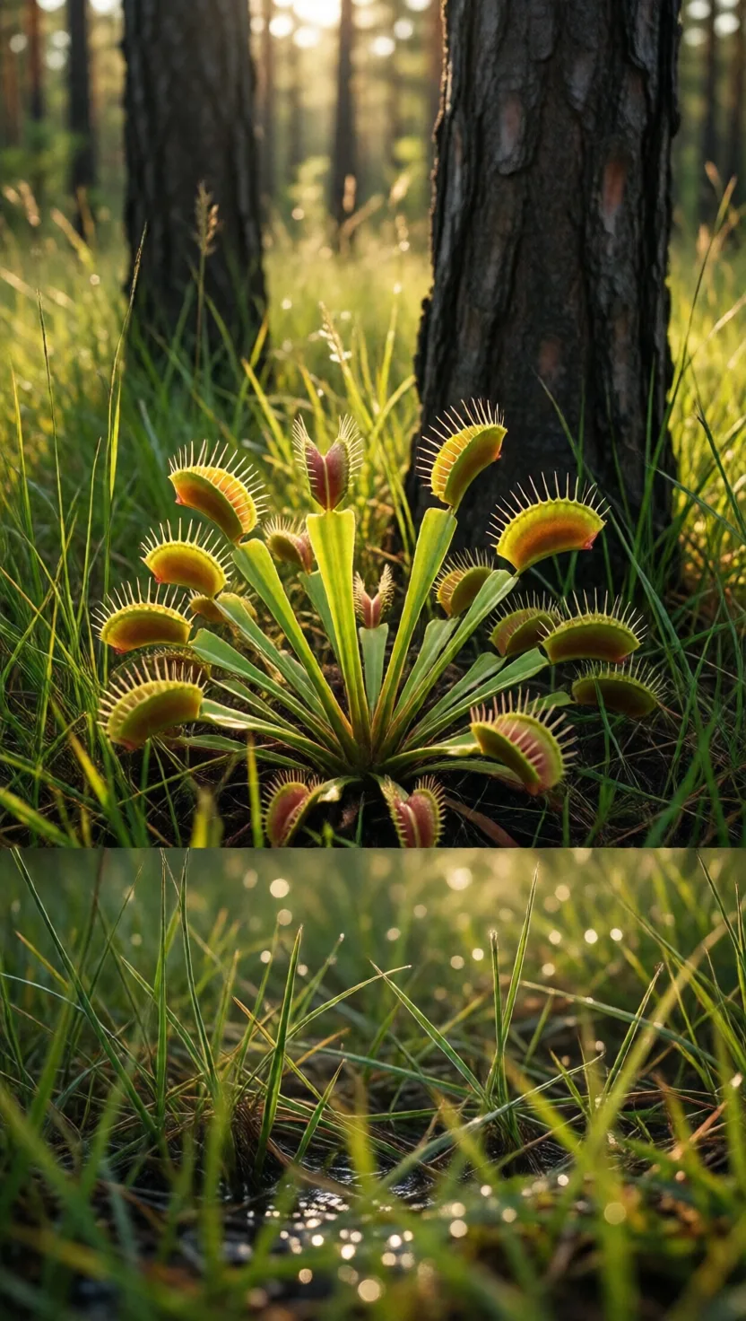 Every wild flytrap lives near one small city