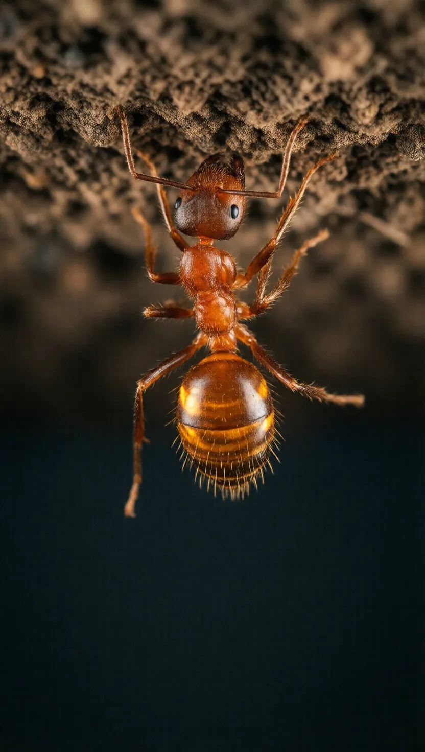 Eight things ants do underfoot. 8 cards.