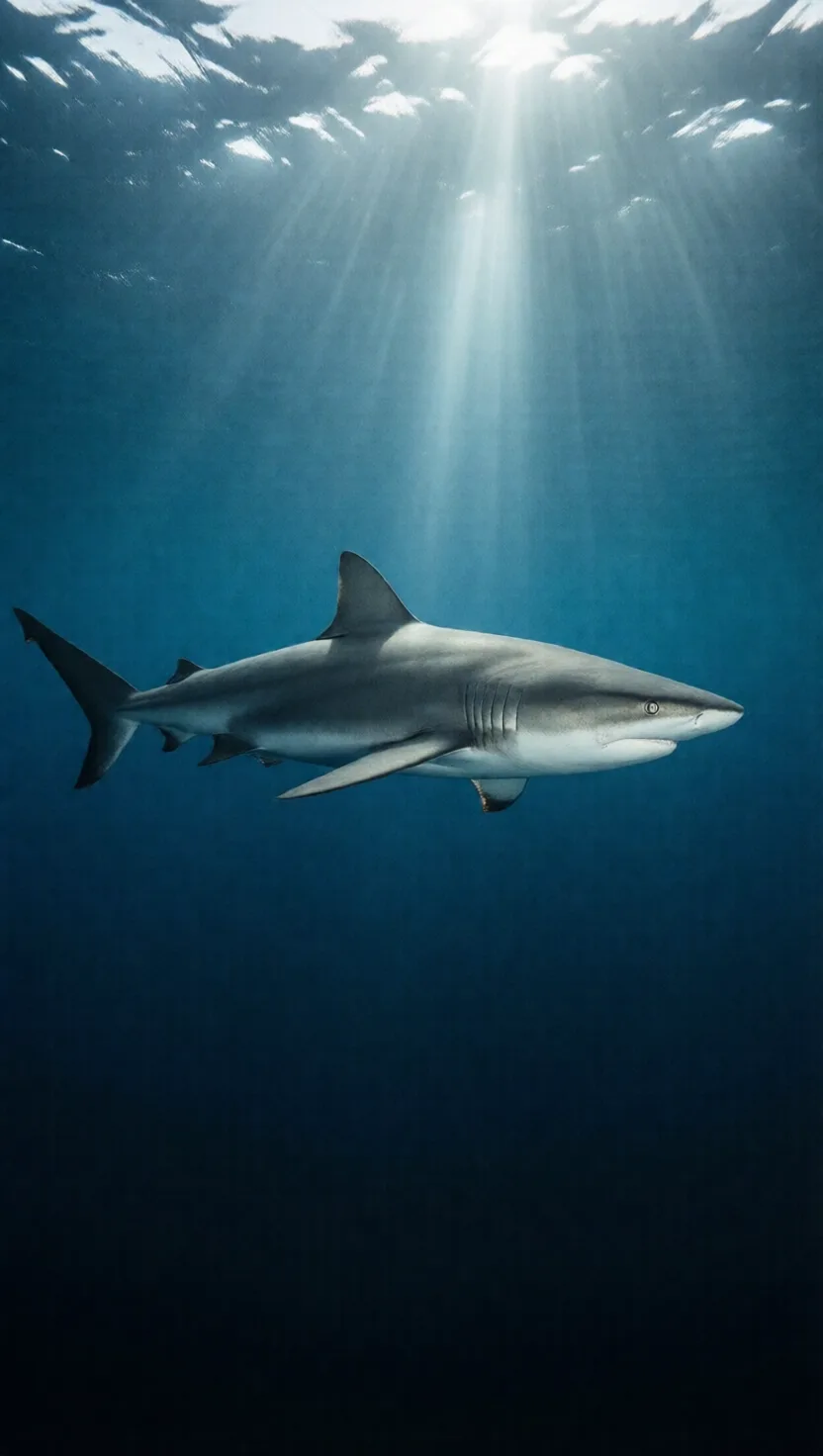 A shark's oily liver is its swim bladder