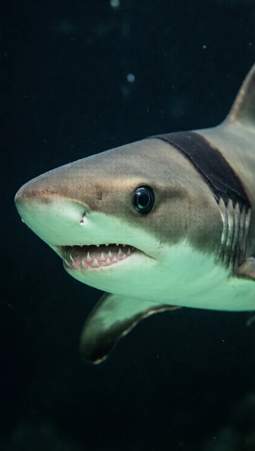 This tiny shark bites plugs out of whales