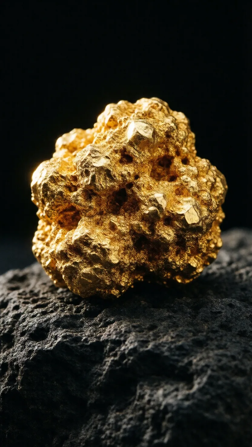 Nearly all minable gold was delivered by asteroids