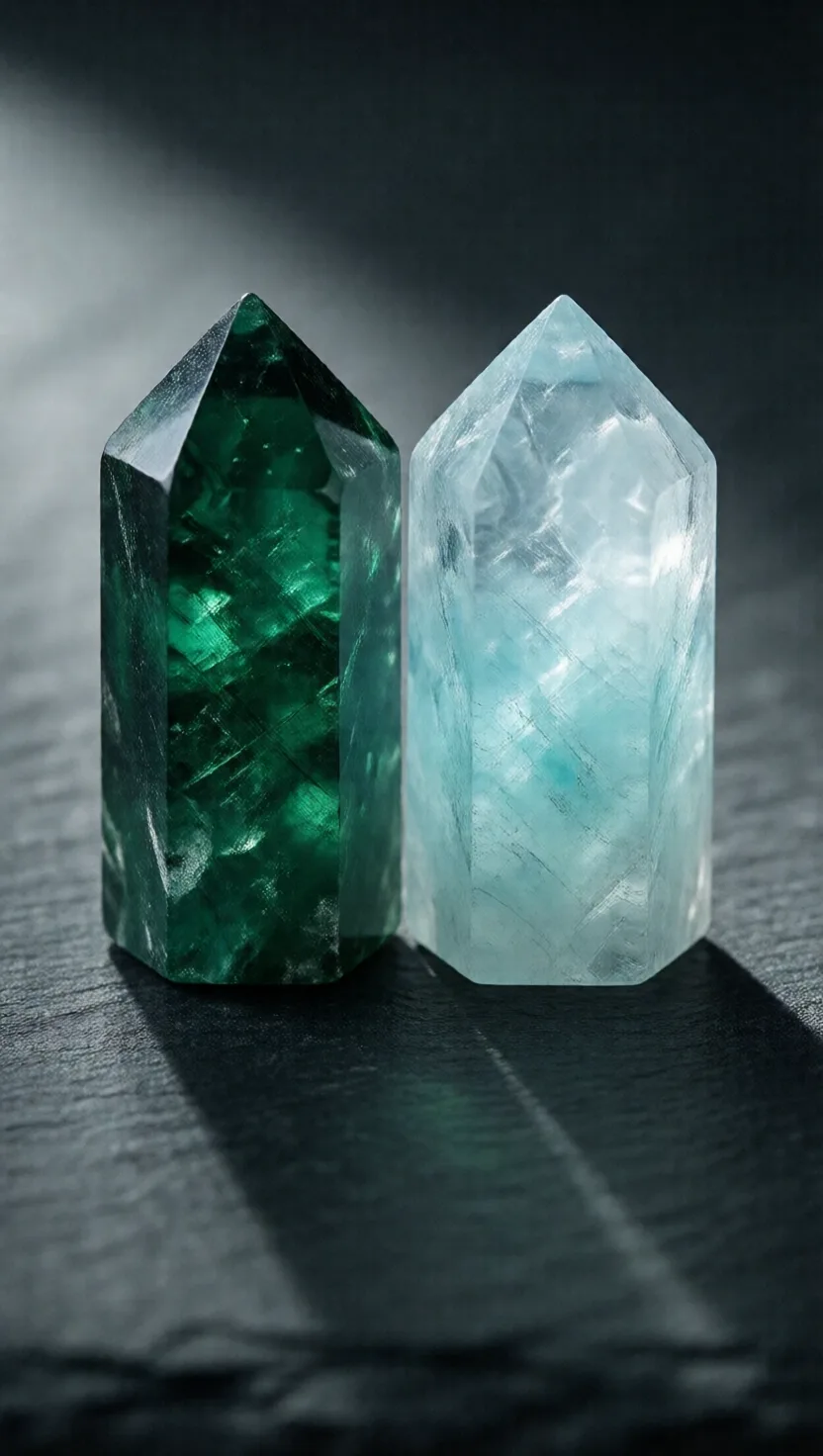 Emerald and aquamarine are the same mineral