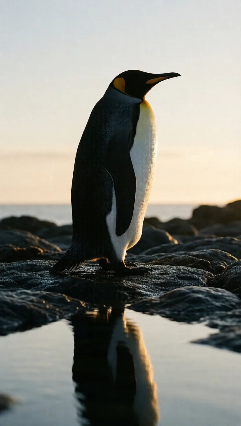Penguins were once as tall as a grown adult