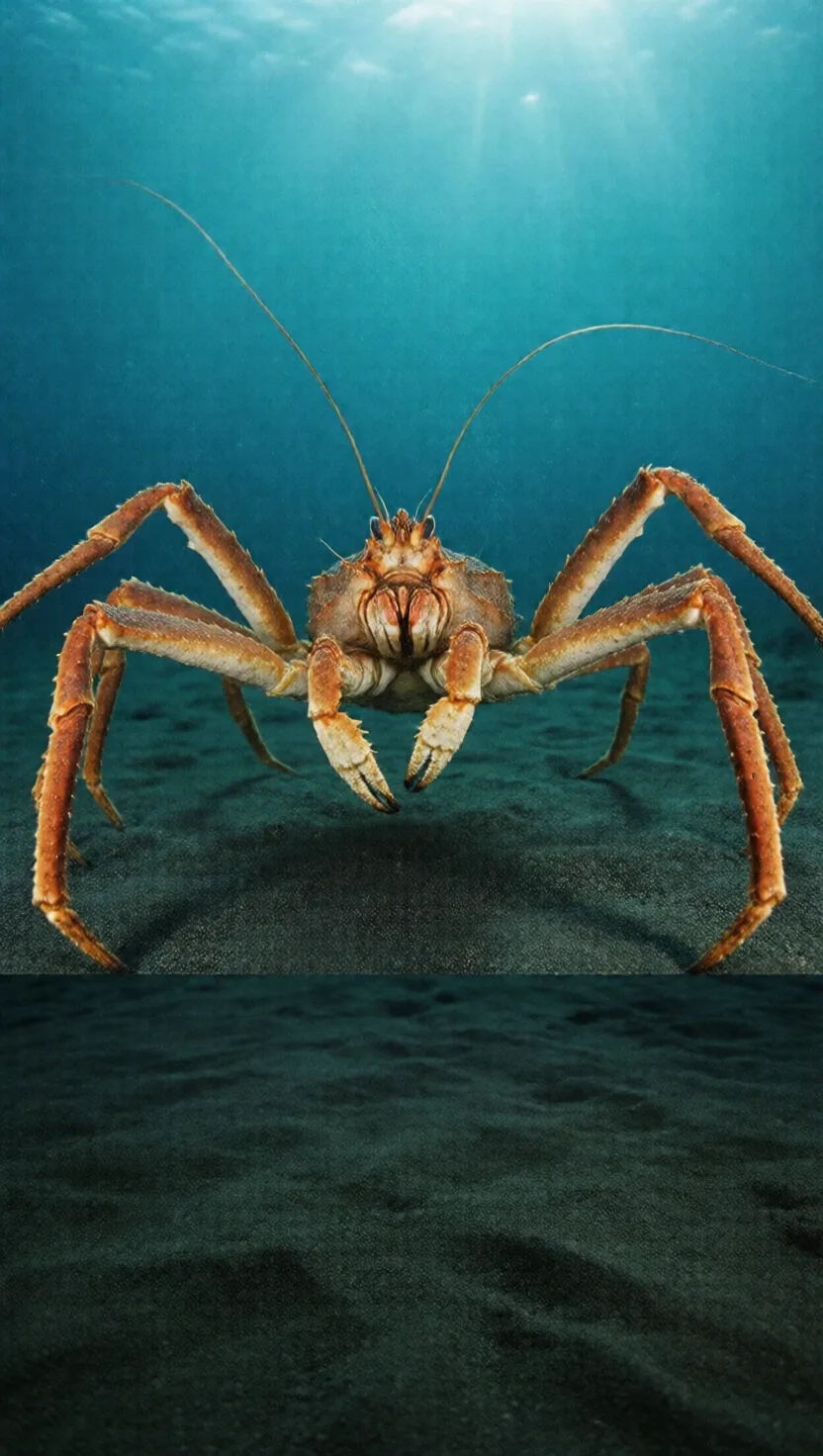 The biggest arthropod is mostly legs