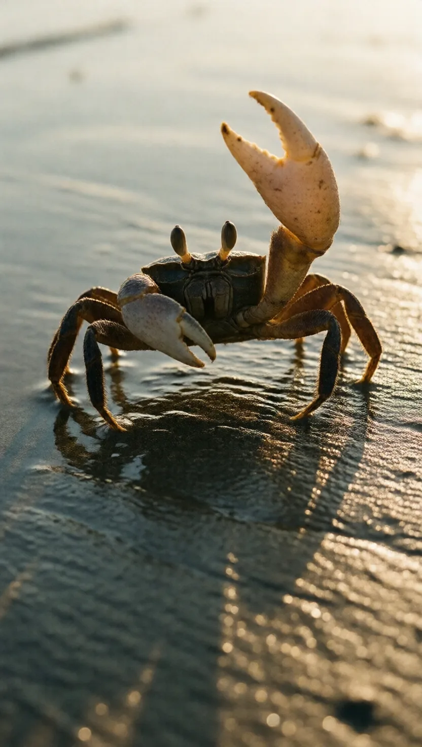 One claw can outweigh the rest of the crab