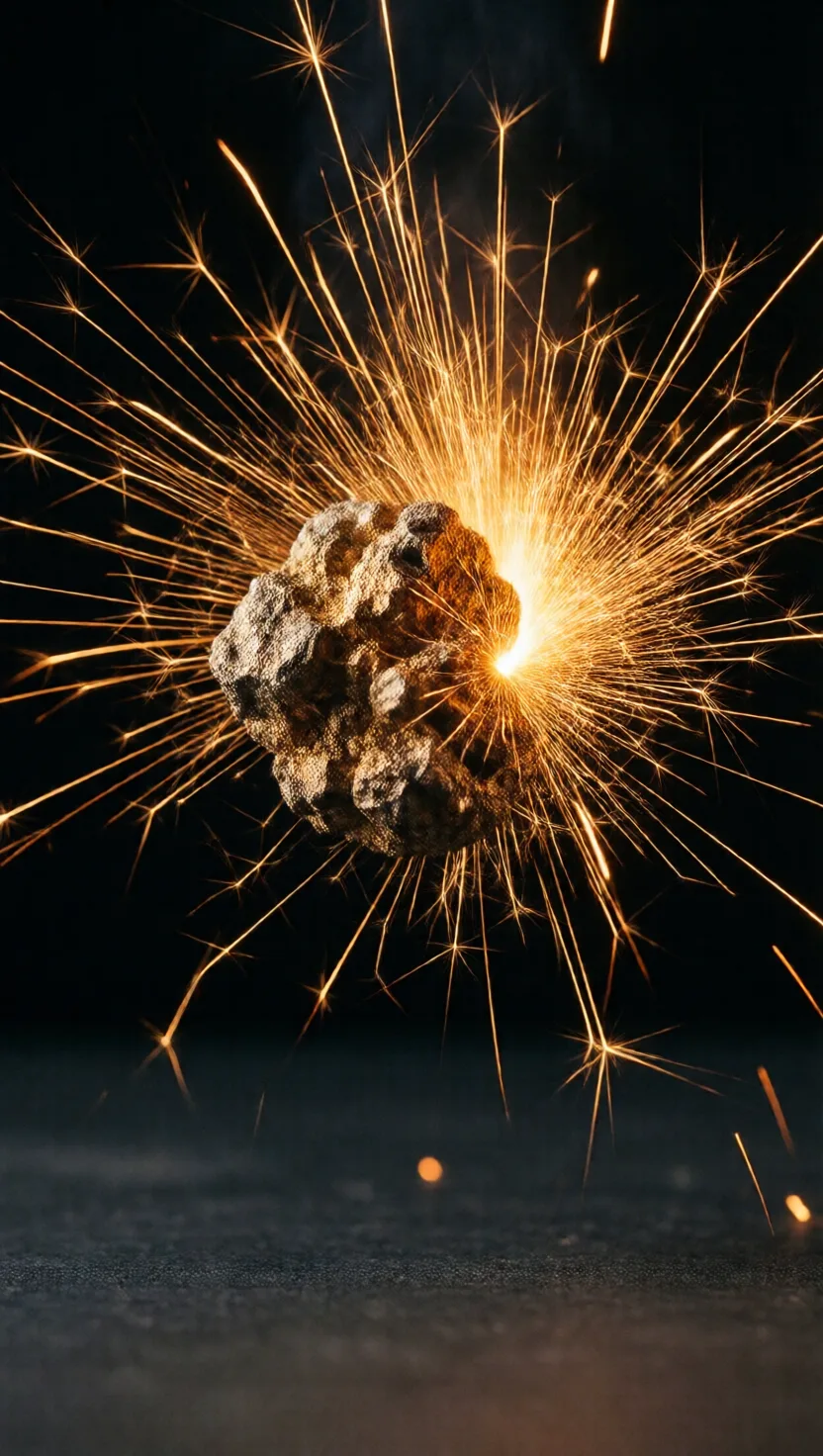 Its name means 'the stone that strikes fire'