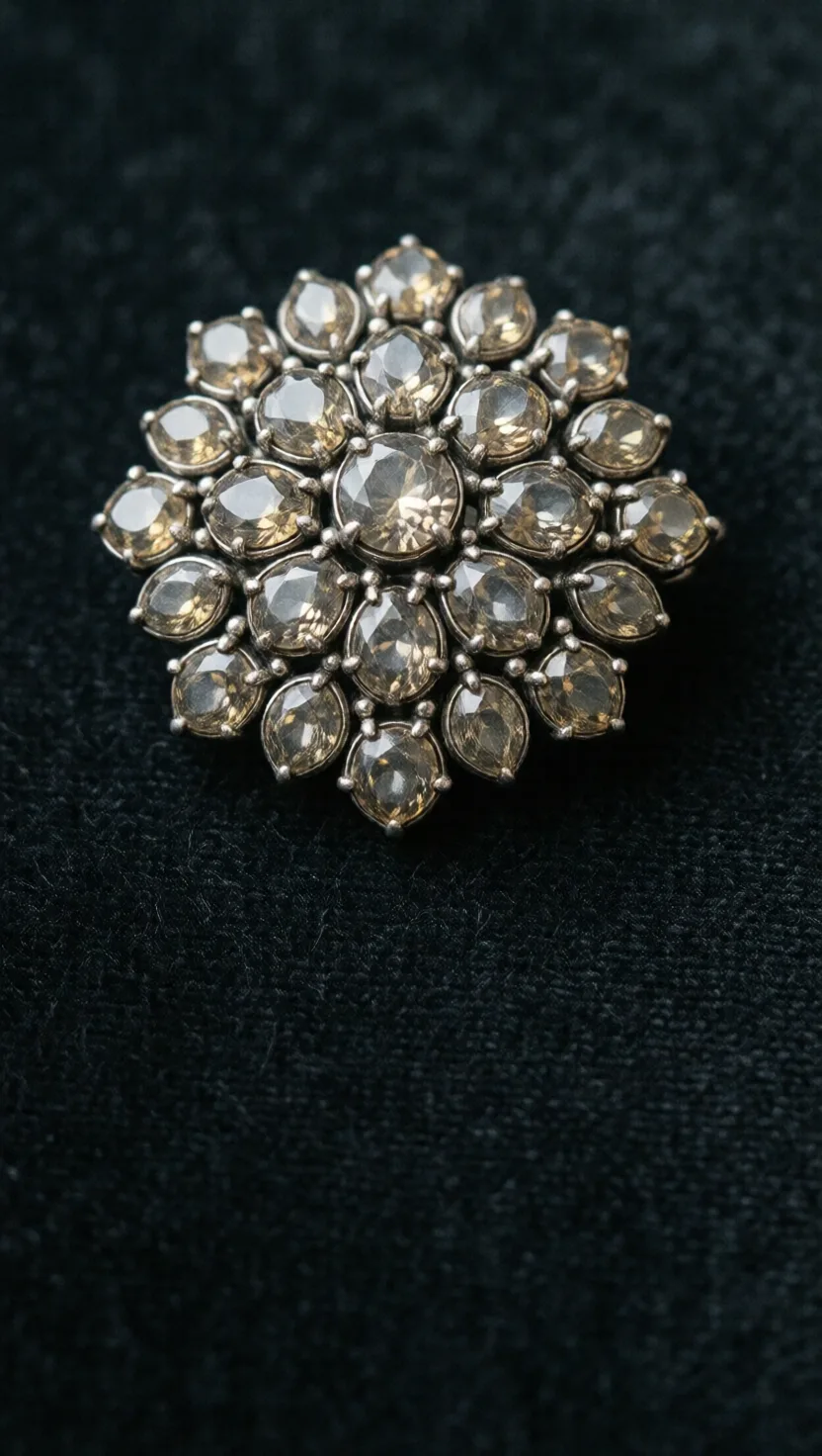 Antique 'marcasite' jewels are really pyrite