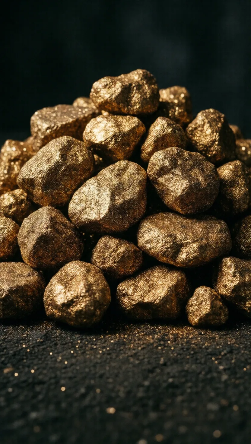 He shipped 1,000 tons of gold that was junk