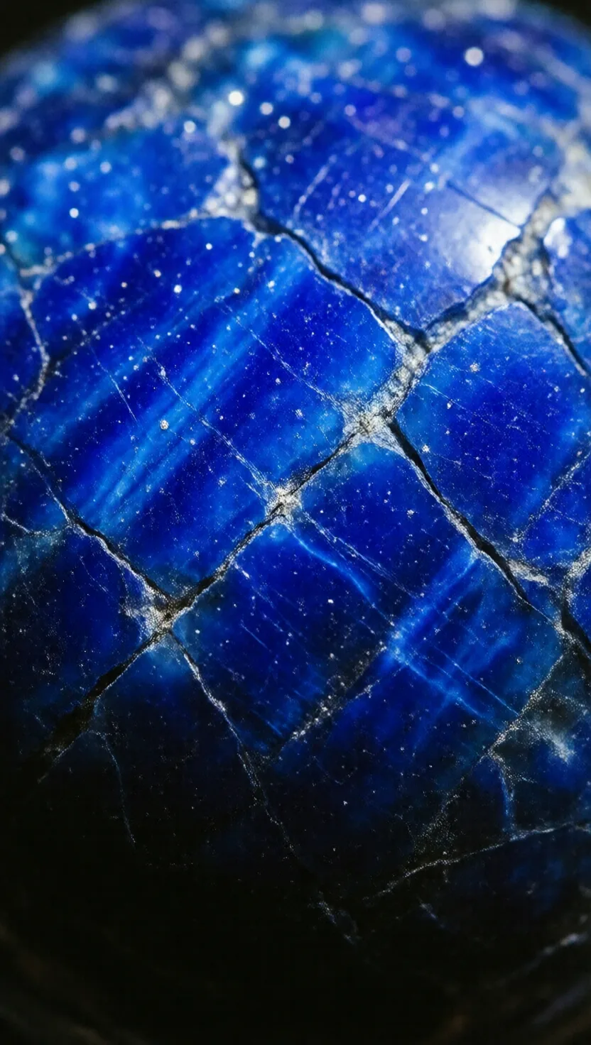 Su azul es una molécula atrapada, no un metal