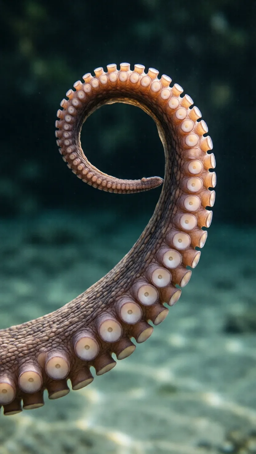 Most of its mind lives in its arms