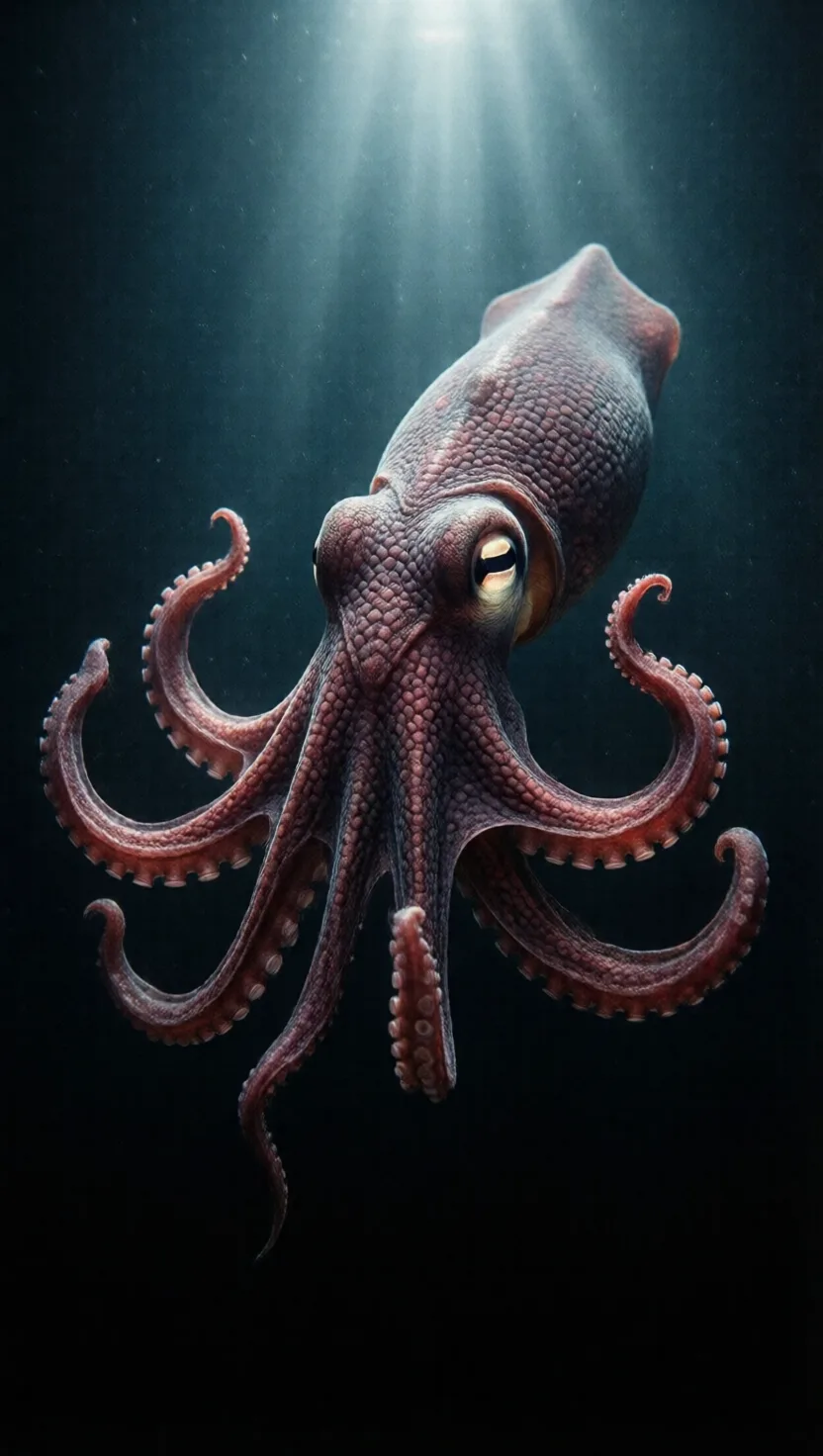 The 'vampire squid' just eats falling debris
