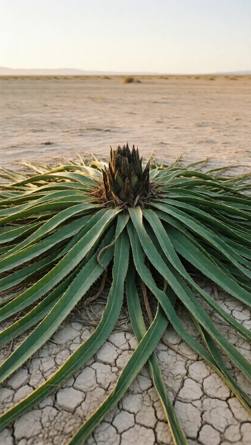 This plant grows just two leaves for 1,000 years