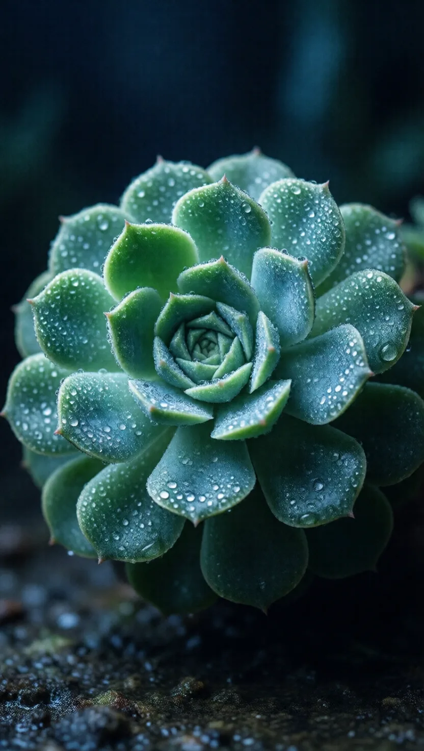 This succulent breathes at night to save water