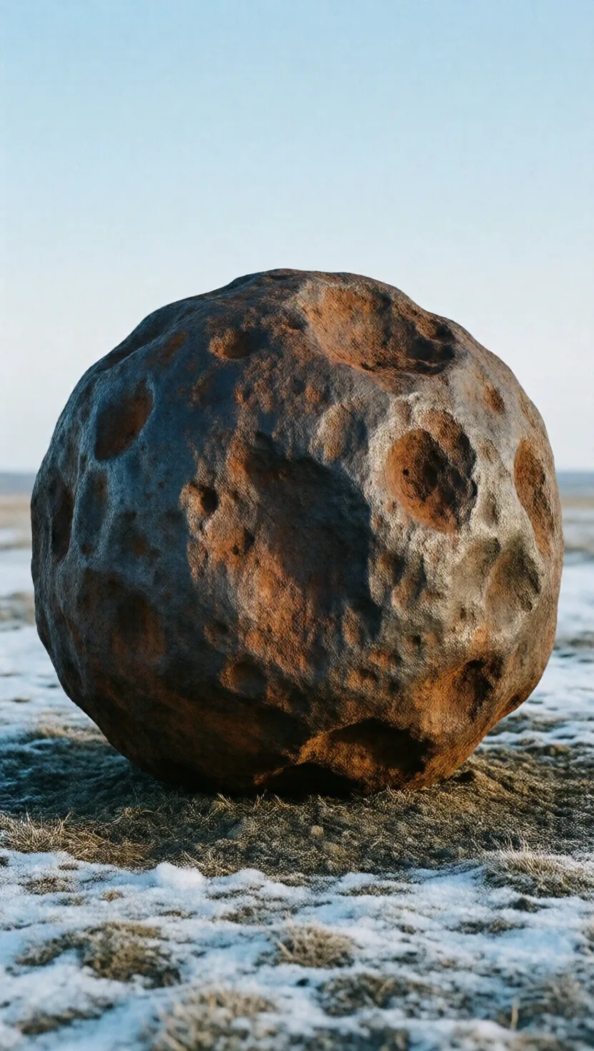 The Arctic's only iron came from the sky