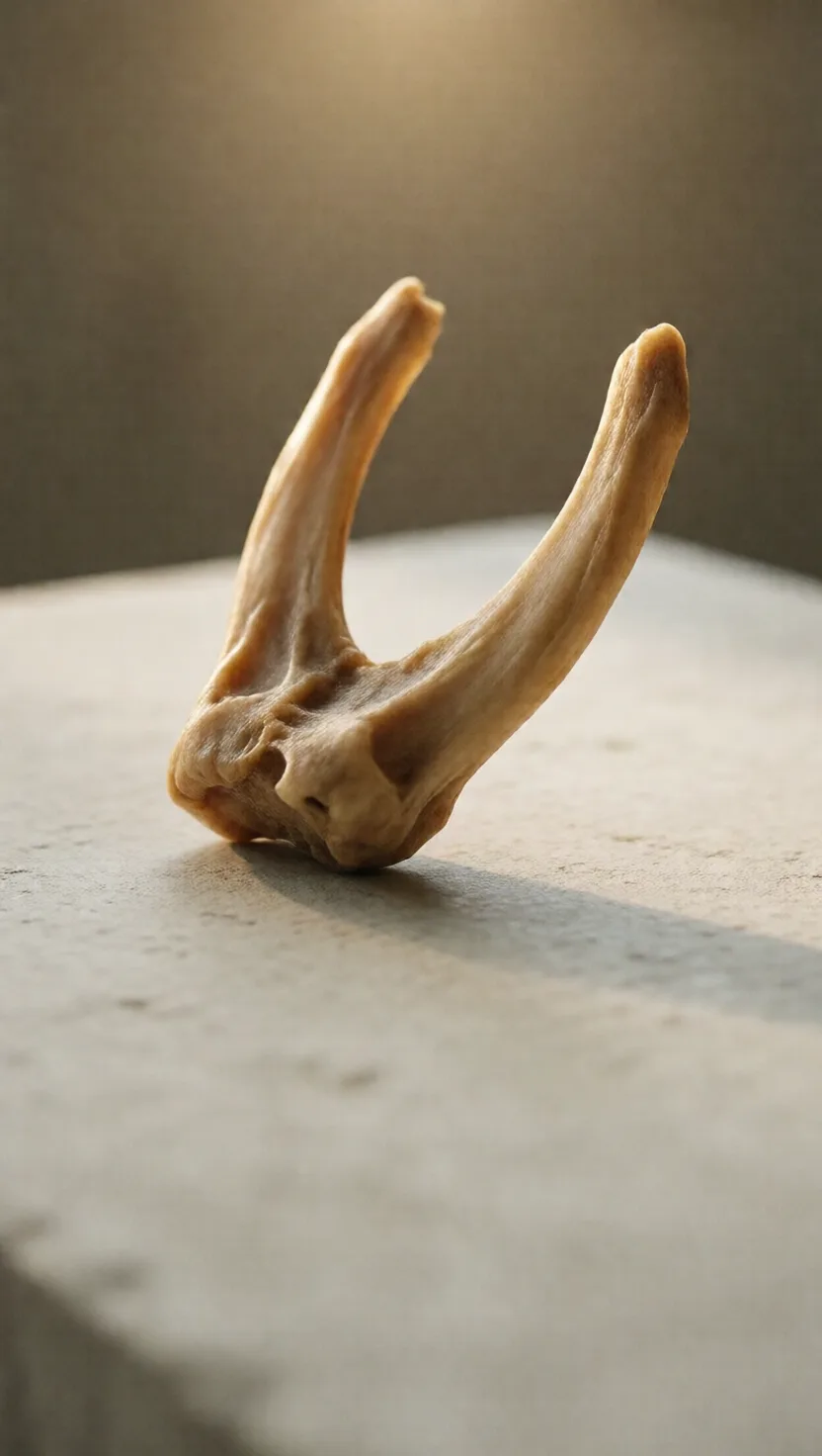 The wishbone is a spring that powers flight
