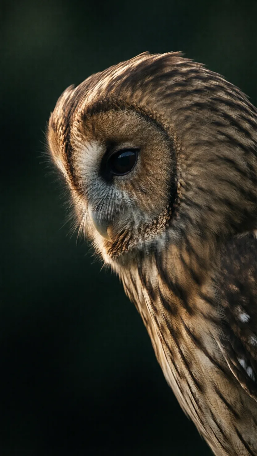 Spinning its head should give an owl a stroke