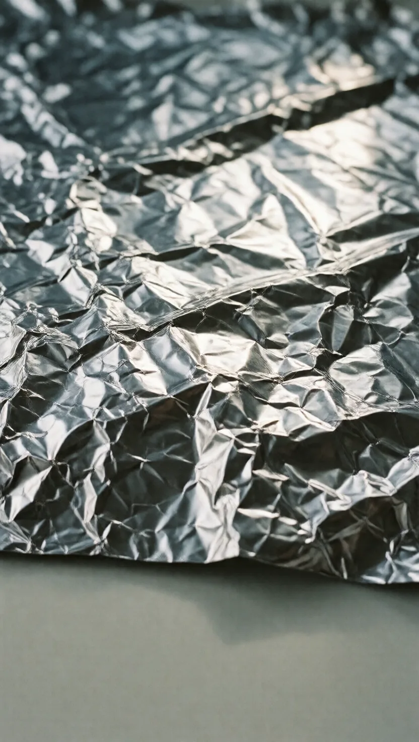 Eight things hiding in a strip of foil.. 8 cards.