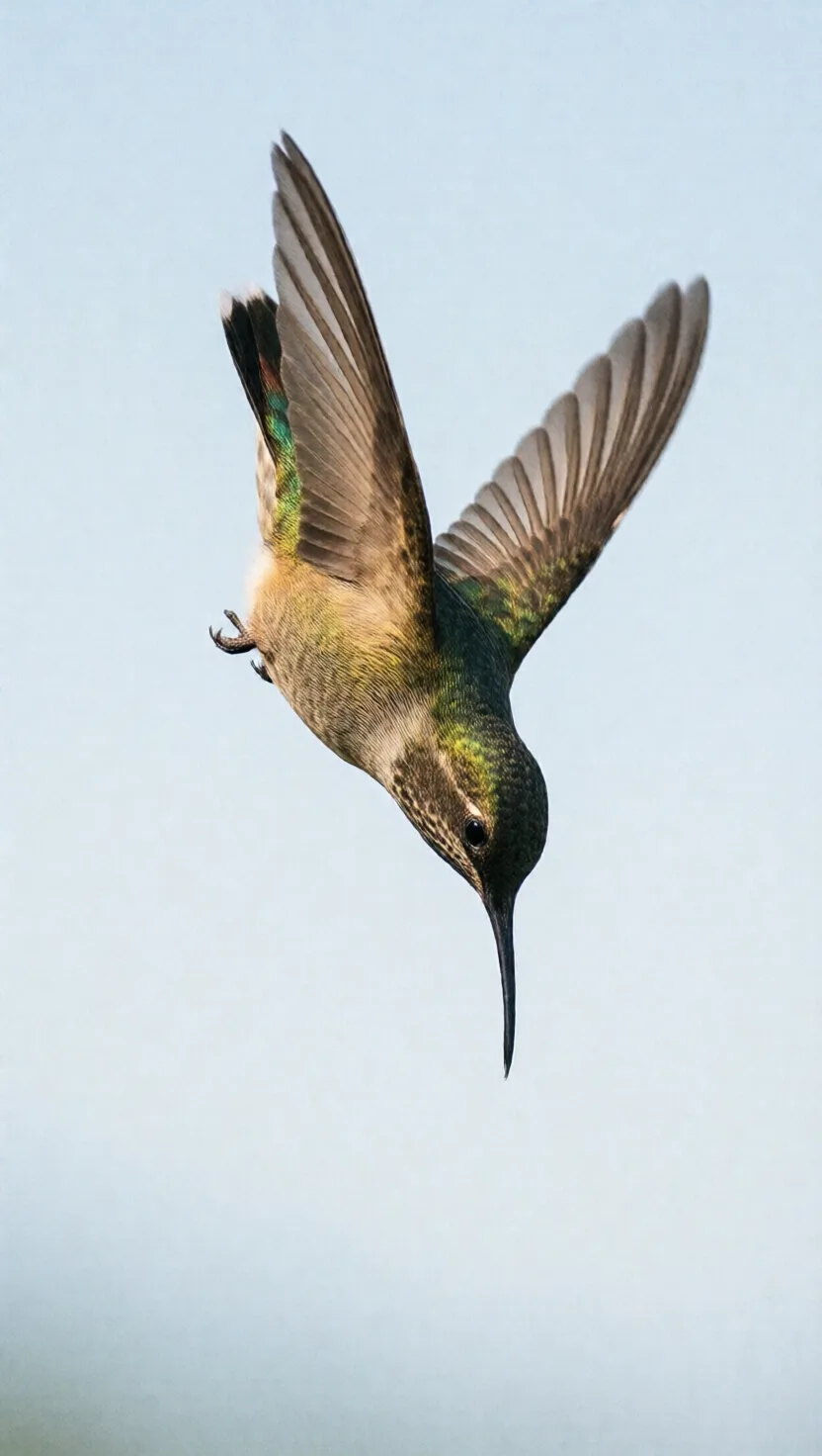 Its courtship dive pulls nine G's