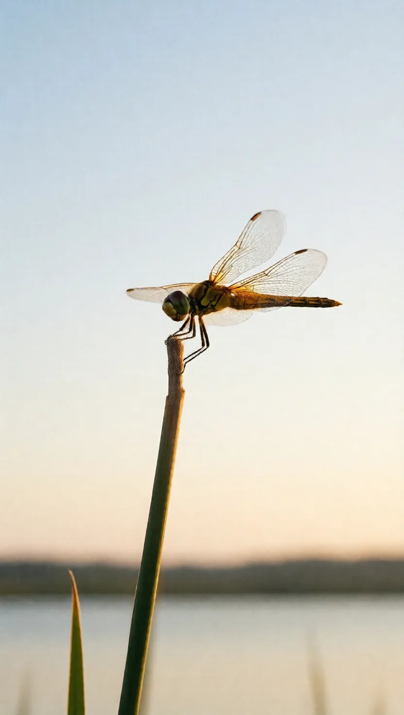 Eight things hidden in a dragonfly's life.. 8 cards.