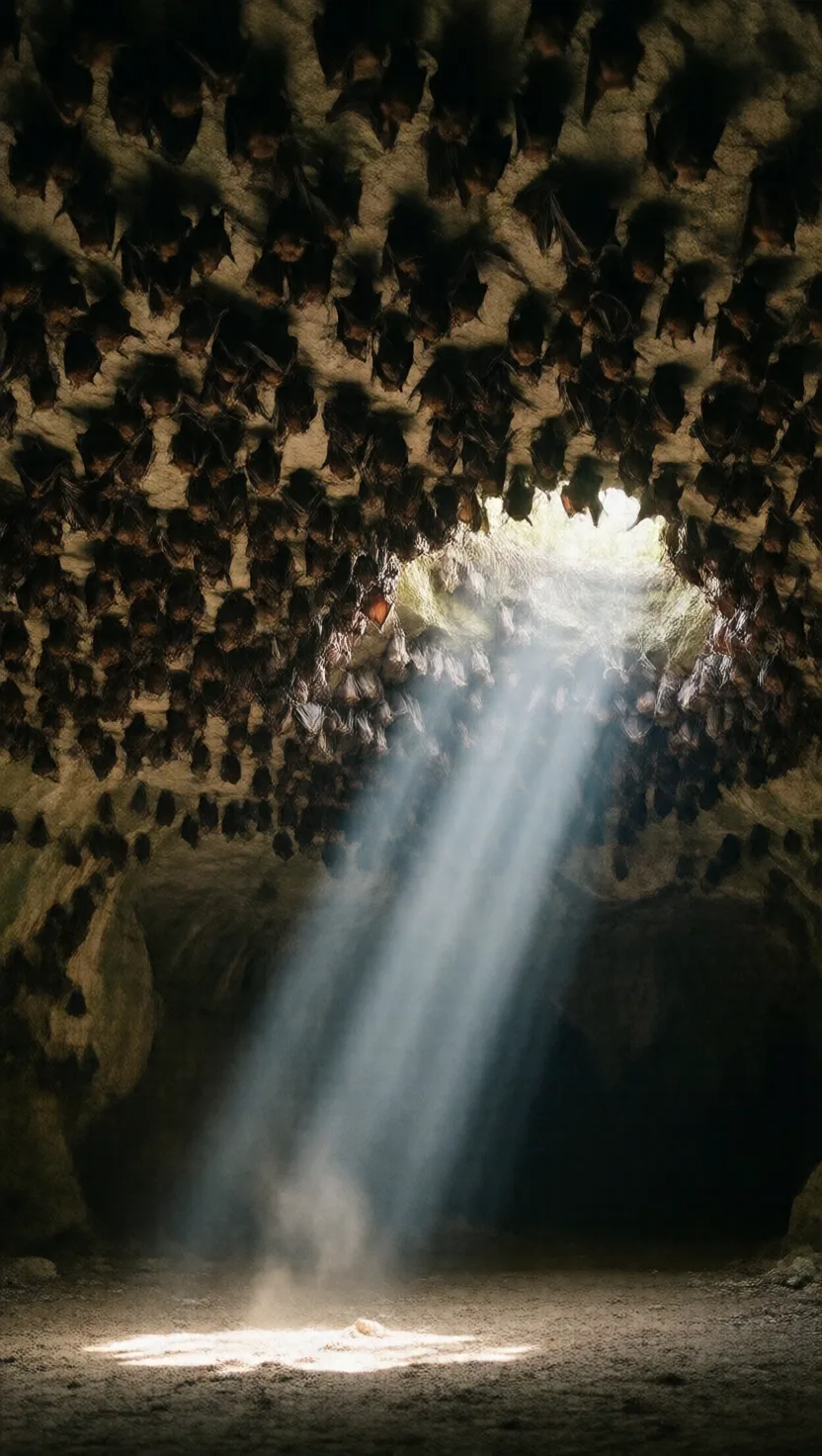 Cave gunpowder was mined from bat droppings