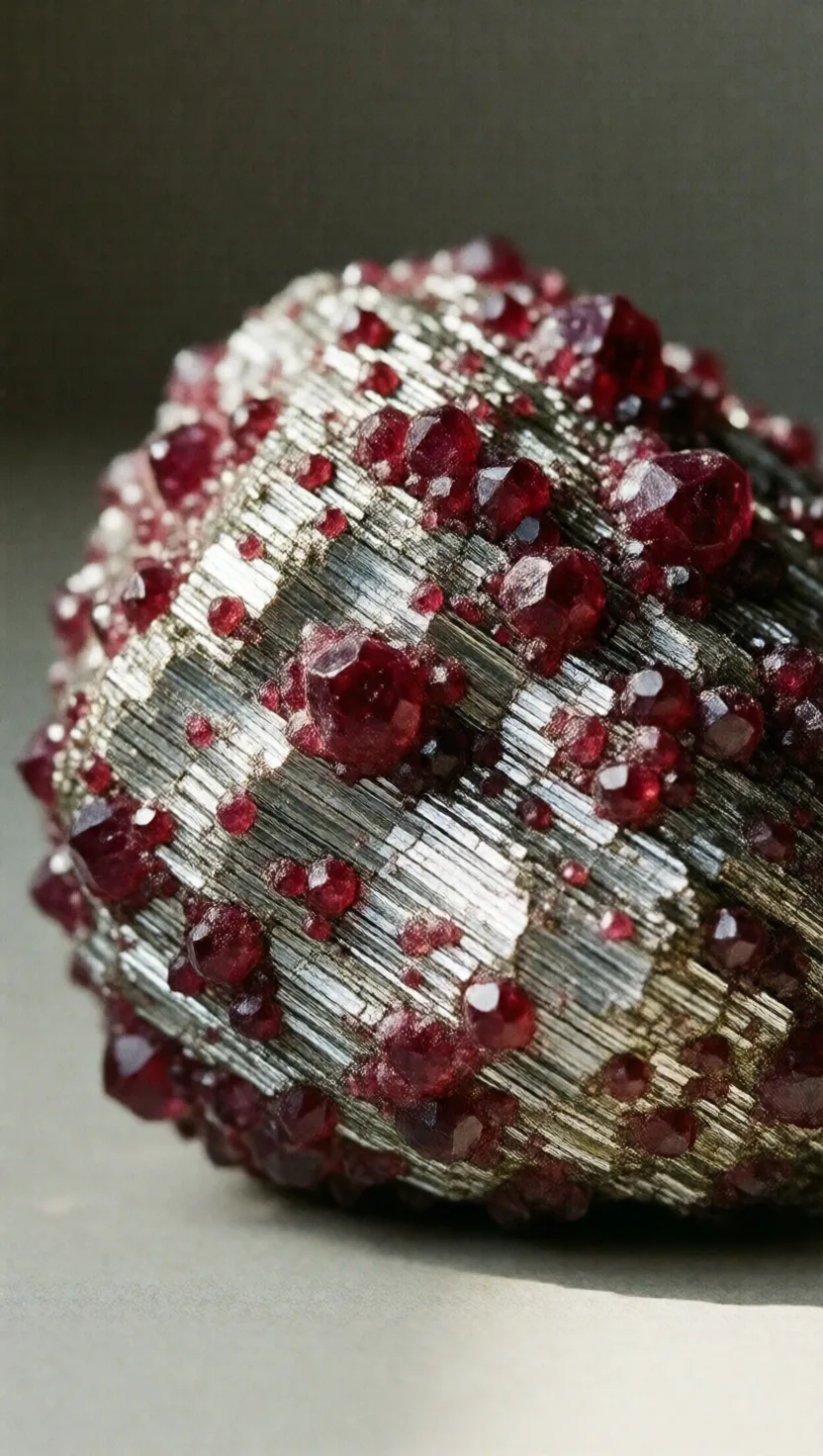 A garnet remembers how hot its rock once got