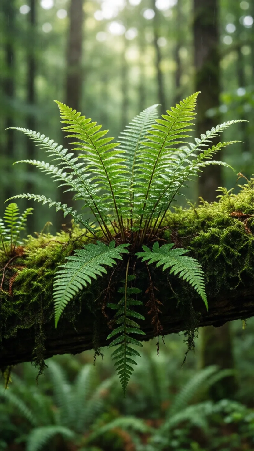 This fern can shrivel up dead, then revive in a rain