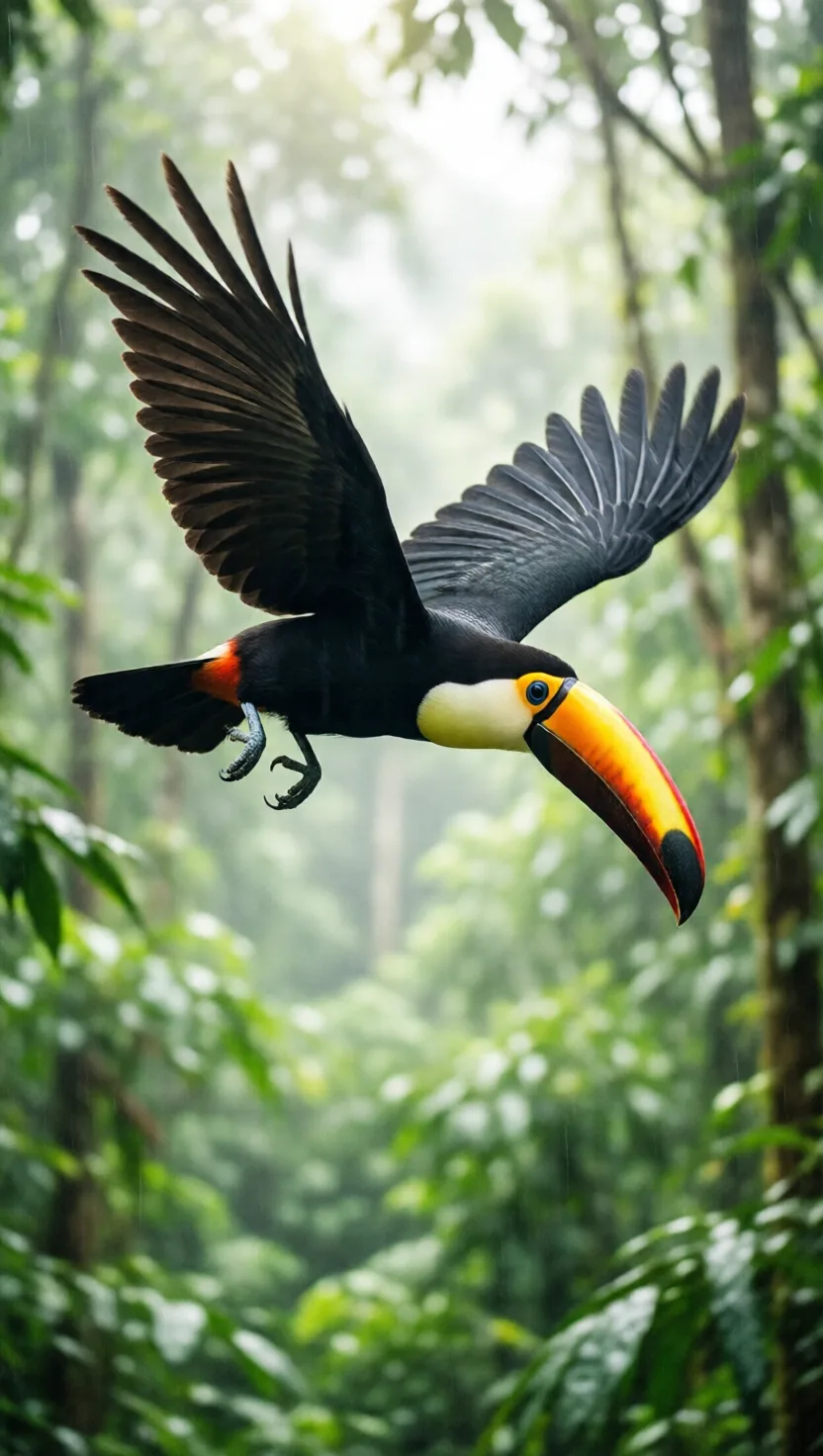 It can barely fly across a clearing