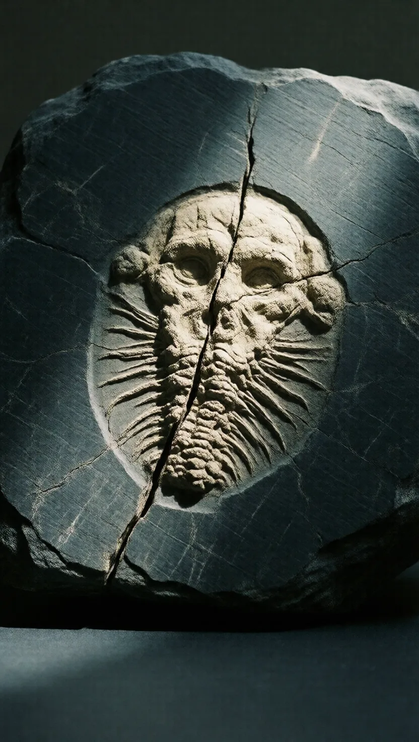 Squashed fossils show how hard mountains pressed