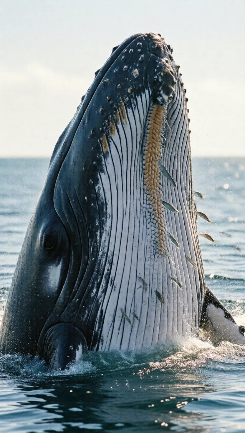 One mouthful can outweigh the whole whale