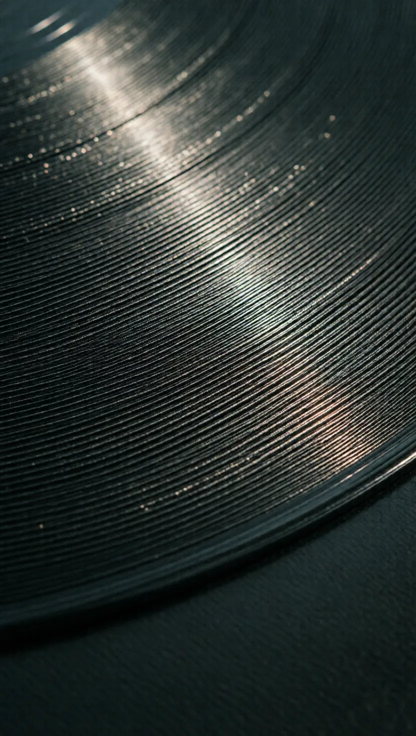 One unbroken groove, a third of a mile long