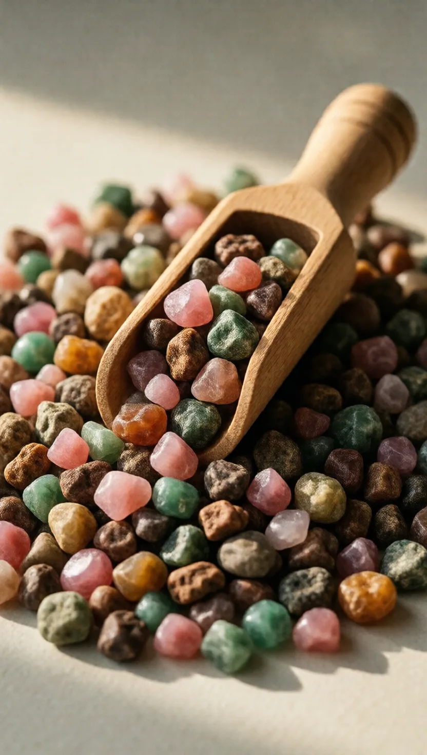 Its name means a jumble of mixed stones