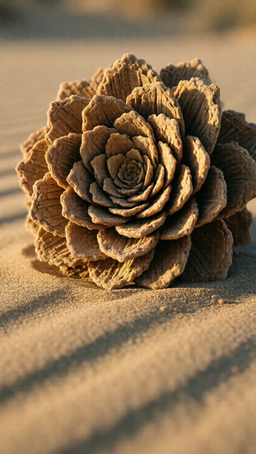 These stone flowers bloom underground
