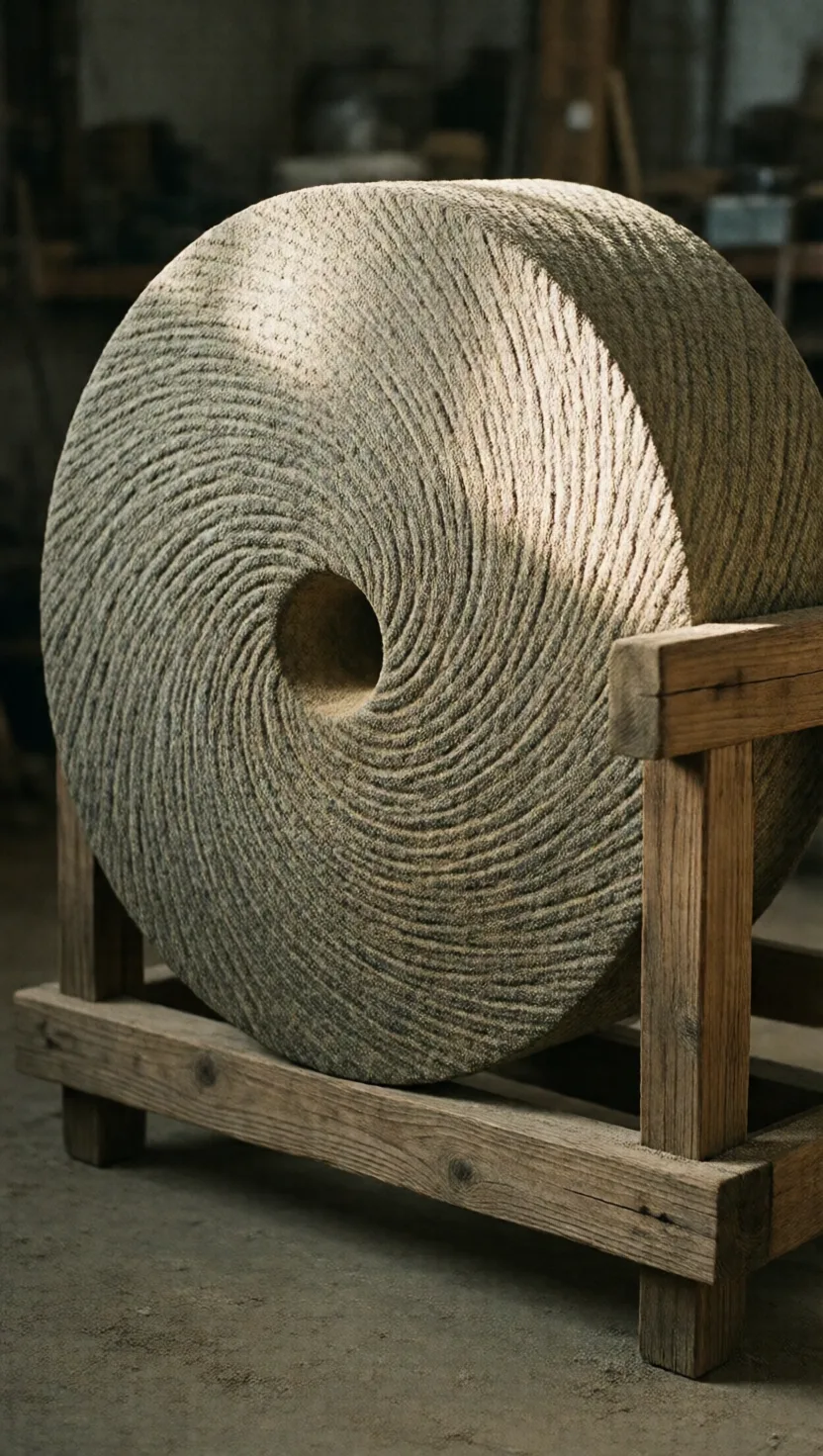 The stone that sharpened a steel city