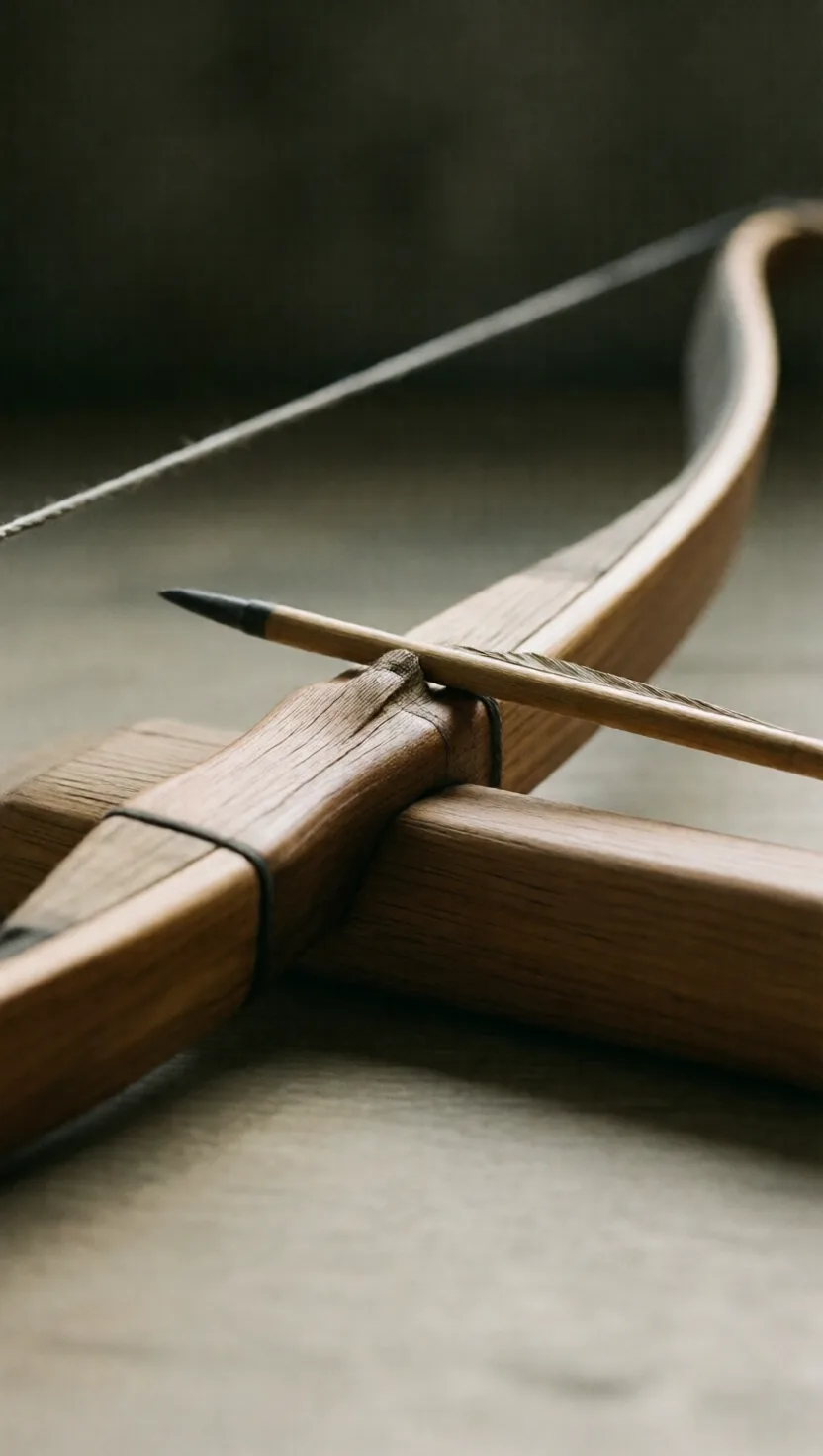 The arrow must bend to fly straight
