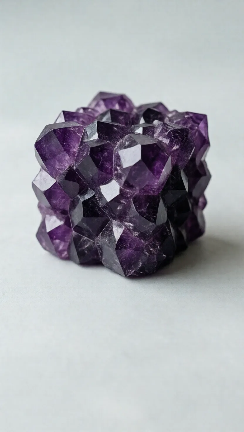 Eight things hidden inside a glassy crystal. 8 cards.