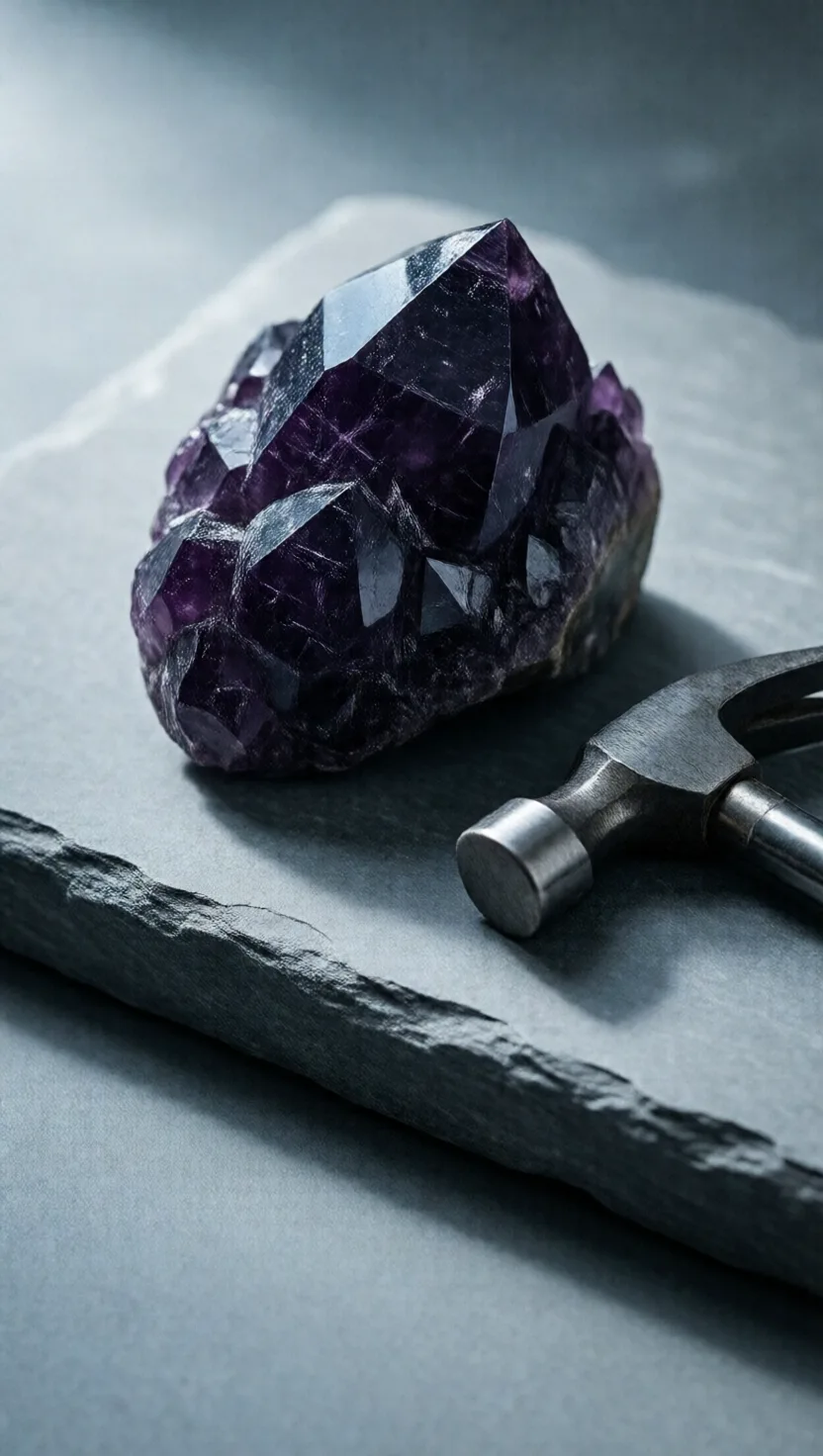 The mineral that bleeds the world's only wild fluorine gas